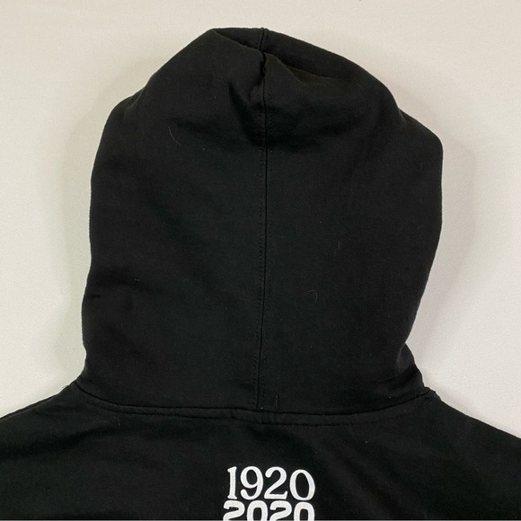 Negro Leagues Baseball Hoodie Mens Medium 100 Year Anniversary BLM Fist Pullover - Picture 5 of 7